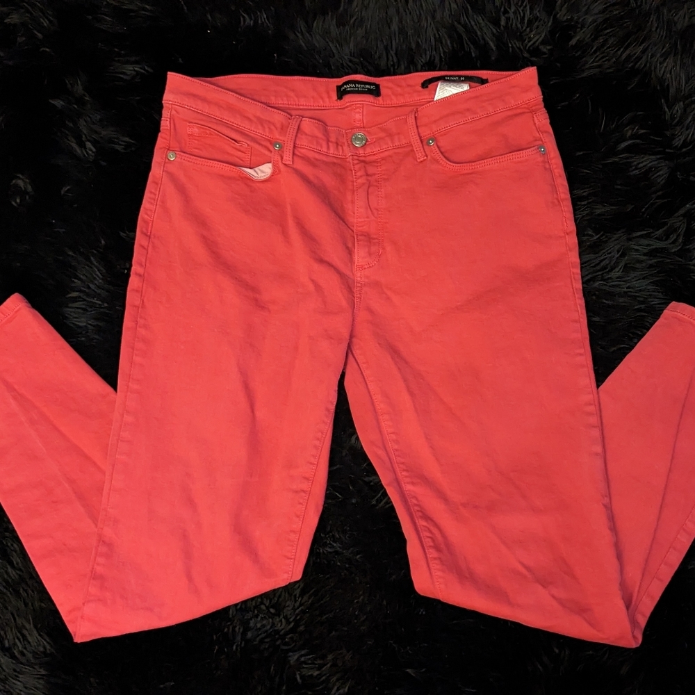 Banana Republic skinny jeans. Size 30 x 36